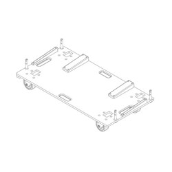 JBL VTX V25 Vertical Transporter Cart - for up to 4 x VTX V25